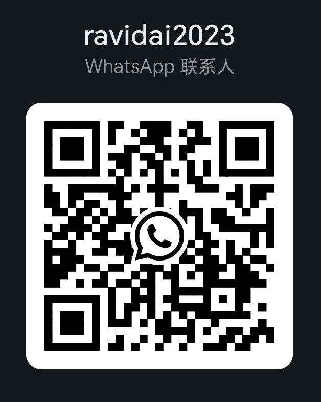 WhatsApp QR code — scan to chat with FinNest (ravidai2023)